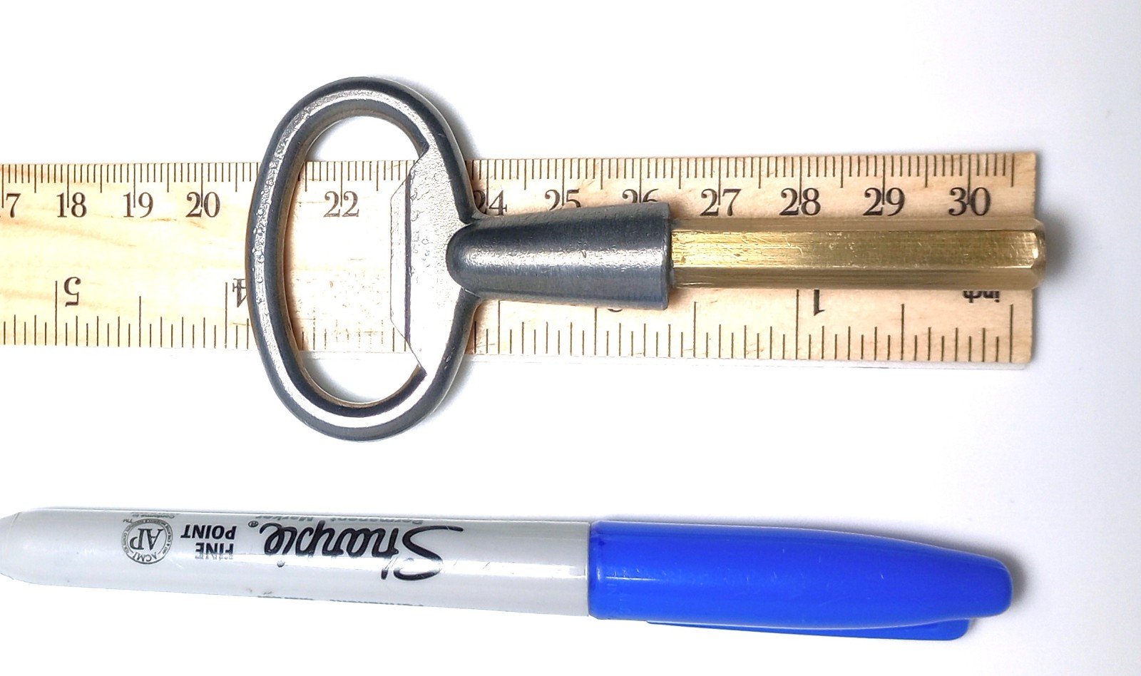 Heavy (Shortened) Cast Pocket Casket Key / Bottle Opener