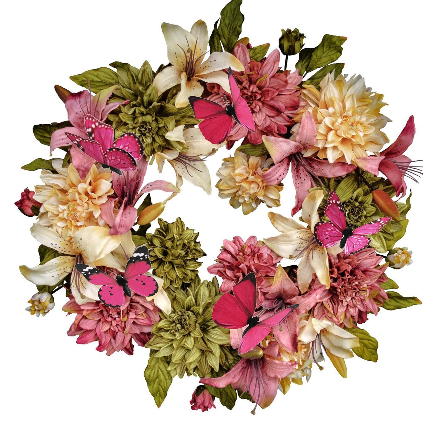12 Pack 3D Butterfly Stakes Decor Garden Ornaments for Home, Weddings, Events