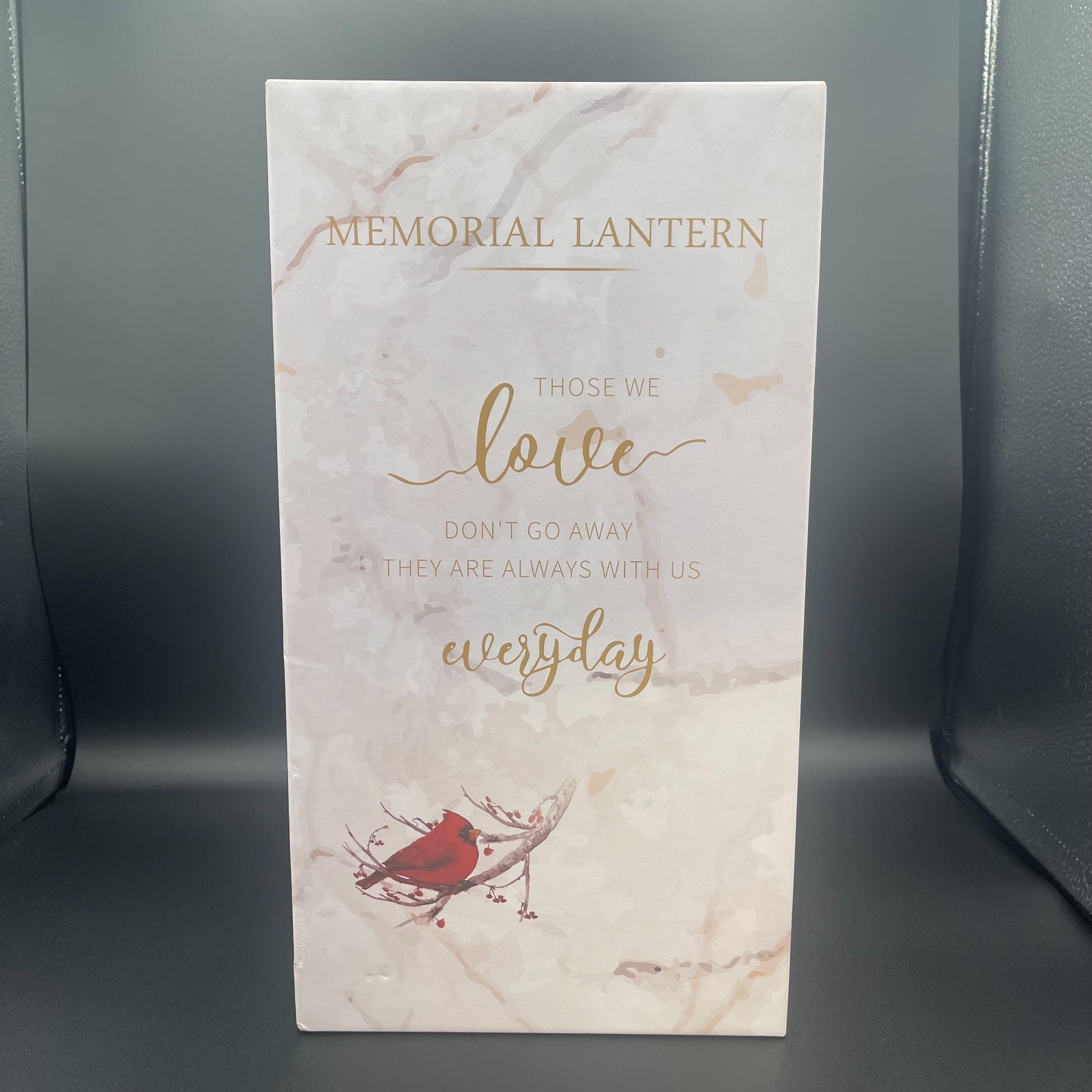 Memorial Lantern With LED Candle, Sympathy Gift Loss of Father/Dad, Bereavement