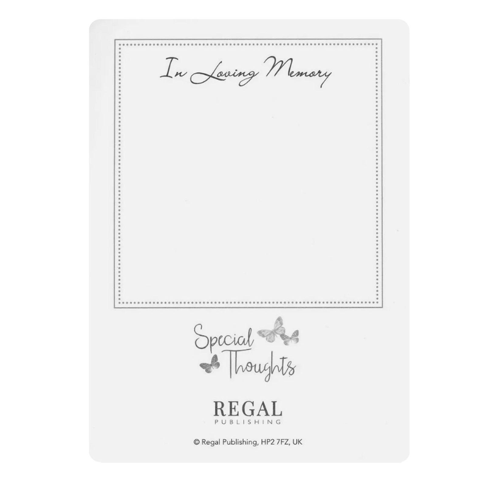 Special Dad Graveside Memorial Card Weatherproof with Metal card Holder
