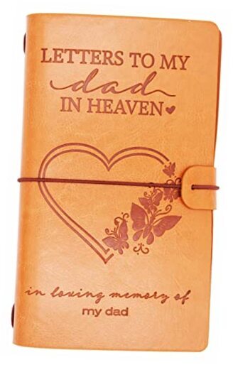 Father Memorial Remembrance Gift-Bereavement Gift LETTERS TO MY DAD IN HEAVEN