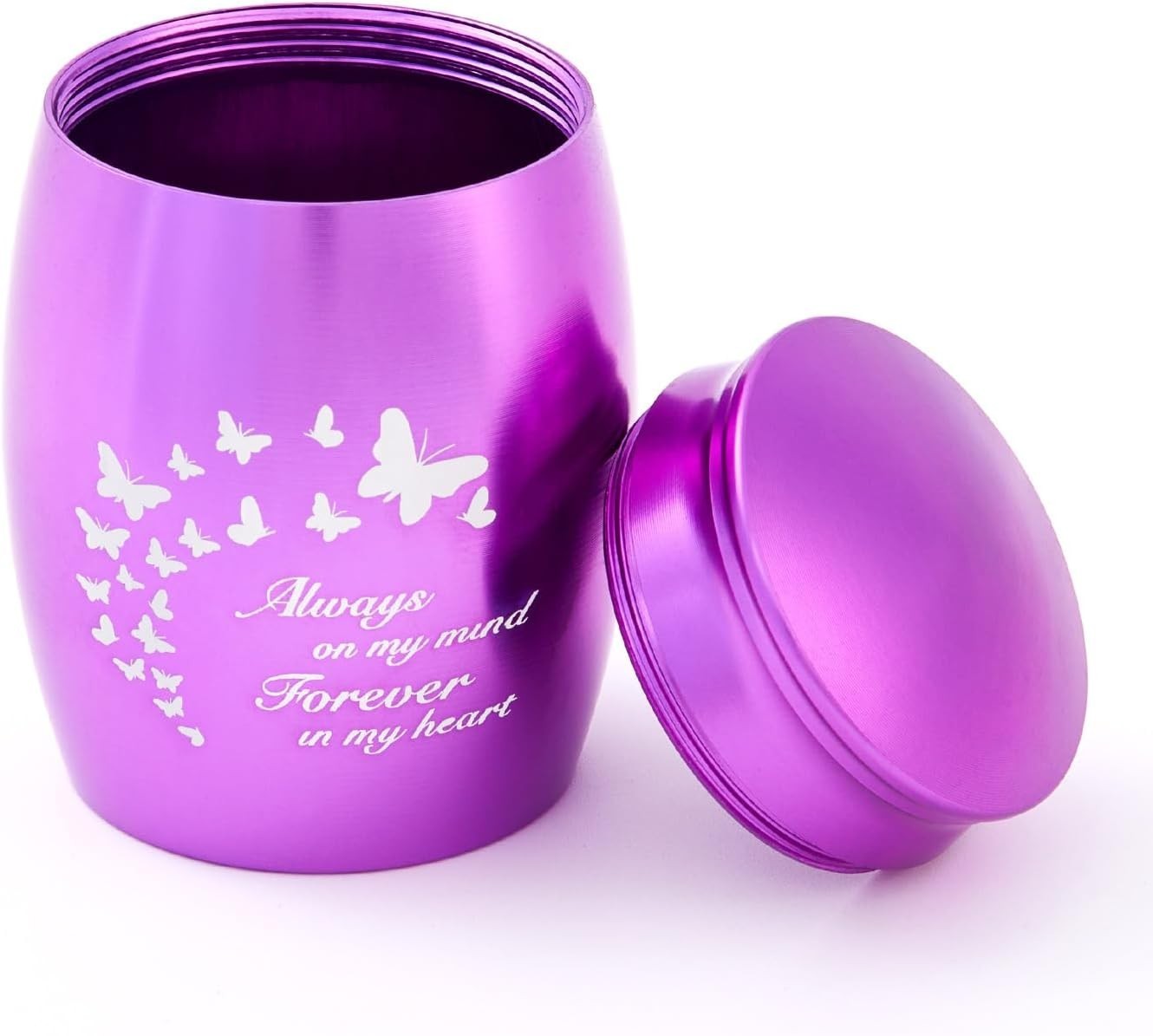 Durable & Stylish 2.67-Inch Butterfly Keepsake Urn for Ashes and Mementos