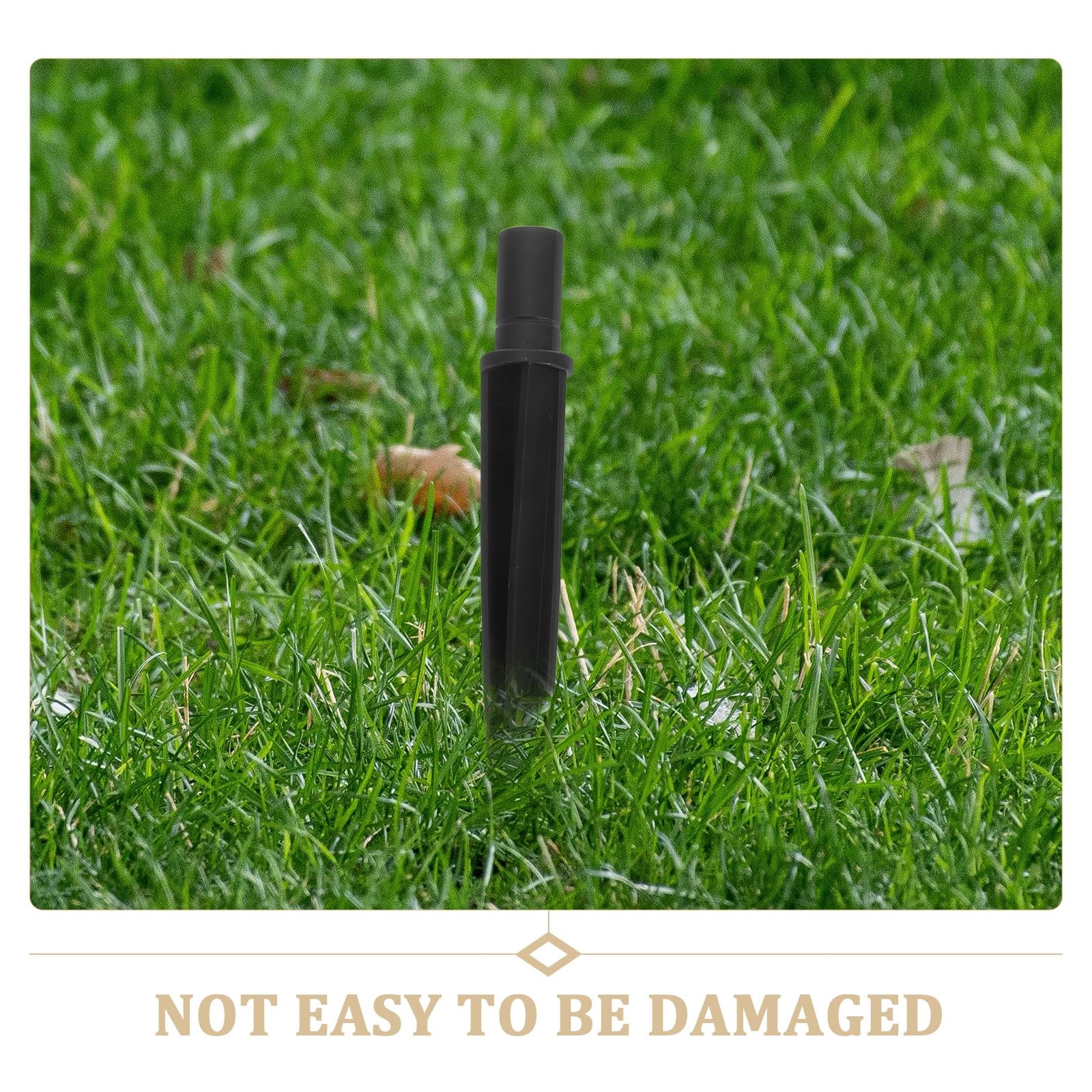 Solar Light Stakes 10 Pcs Plastic Ground Stakes 5.51 Inch Garden Lamp Spikes …