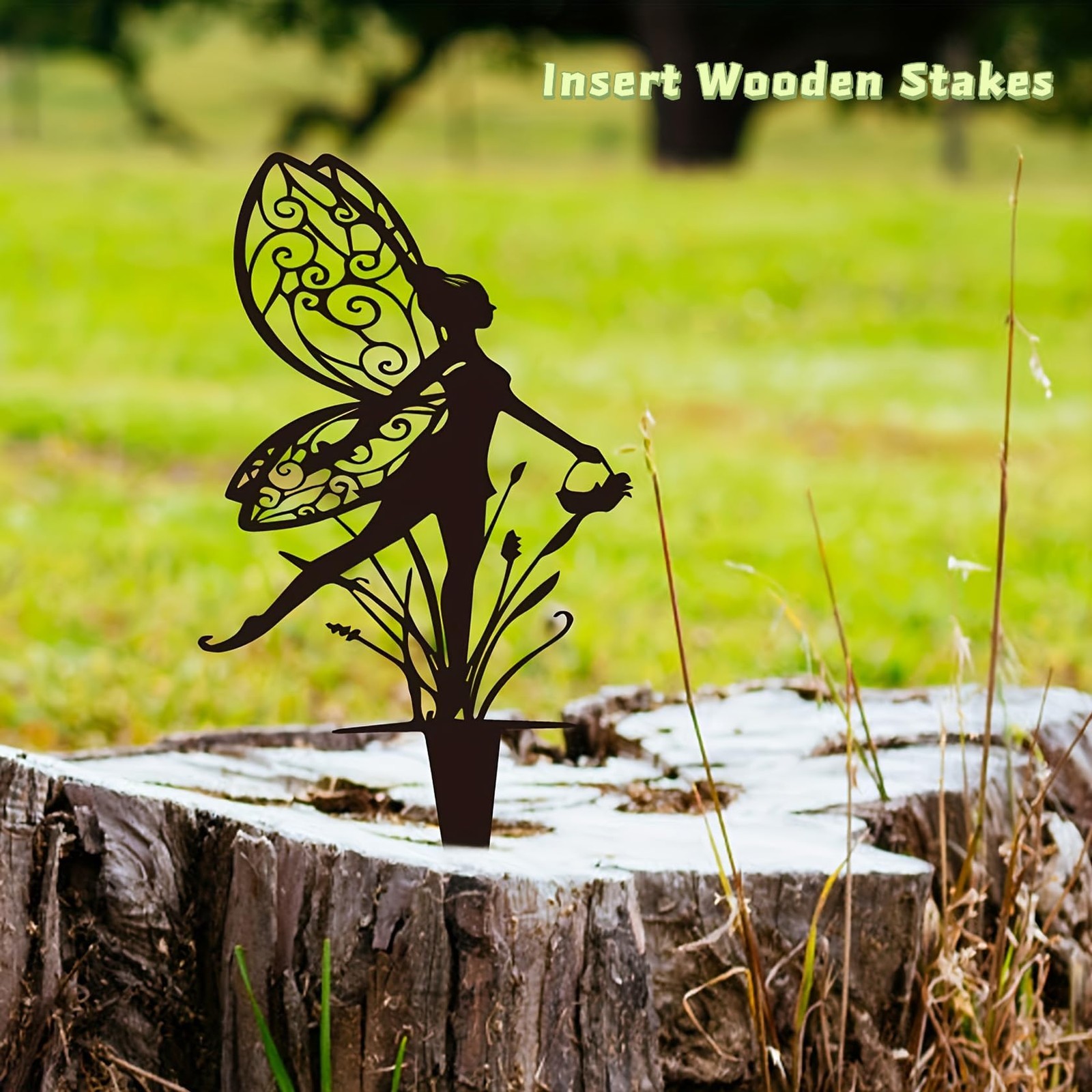 Garden Stakes & Fairy Statues for Home Decor and Outdoor Spaces