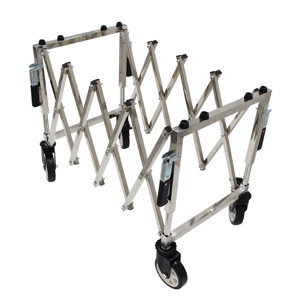 Funeral Stretcher Truck Casket Church Truck Foldable Stainless Steel Trolley
