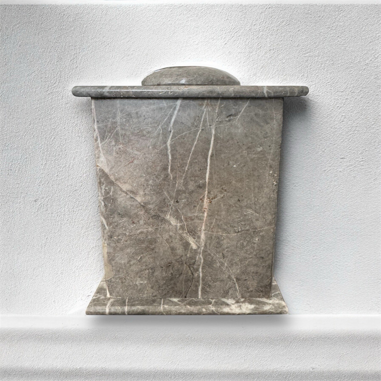 Elegant Natural Marble Cremation Urn