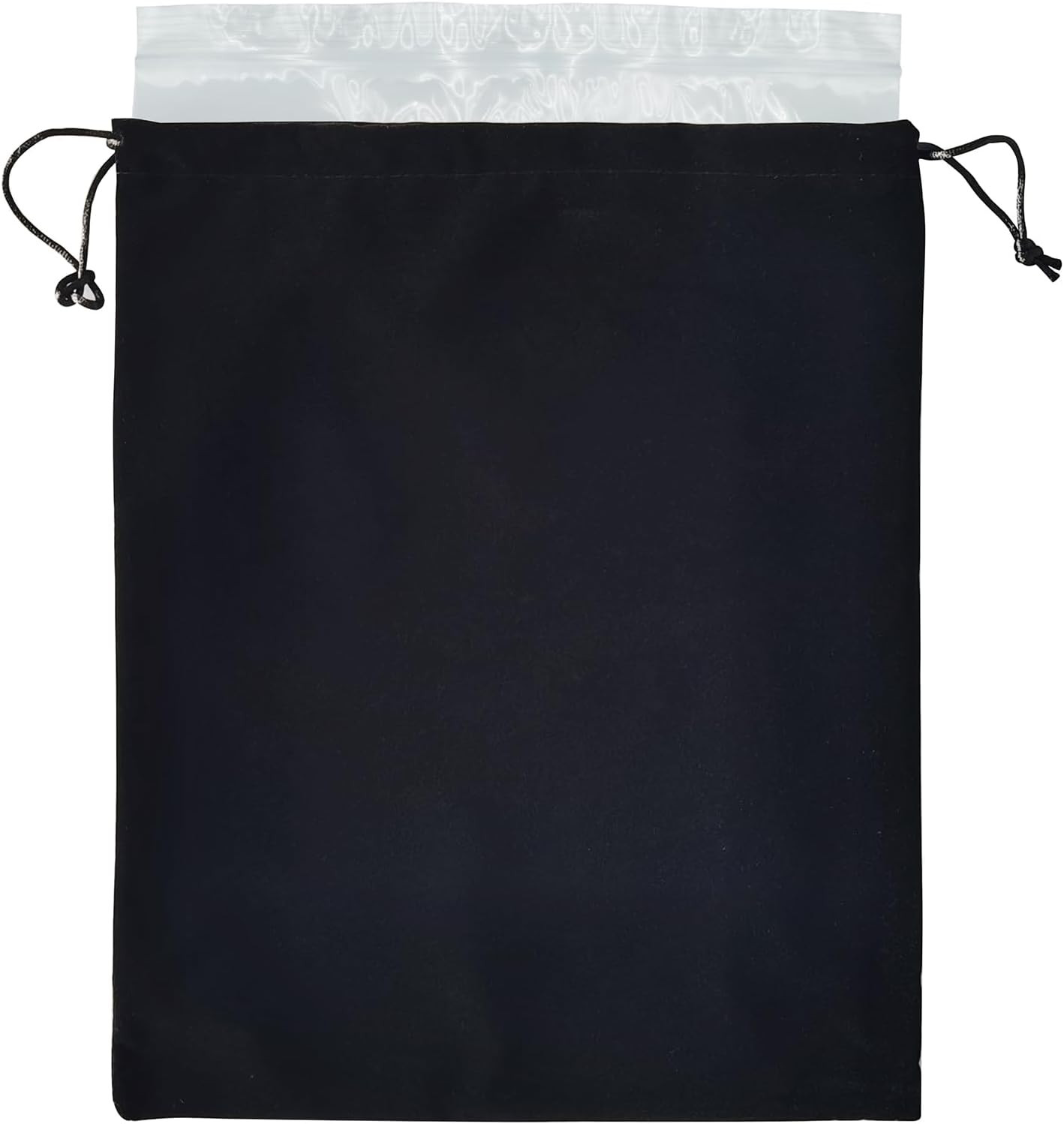 Black Velvet Cremains Urn Bag for Human Ashes – for Use inside the Urn – Size 12