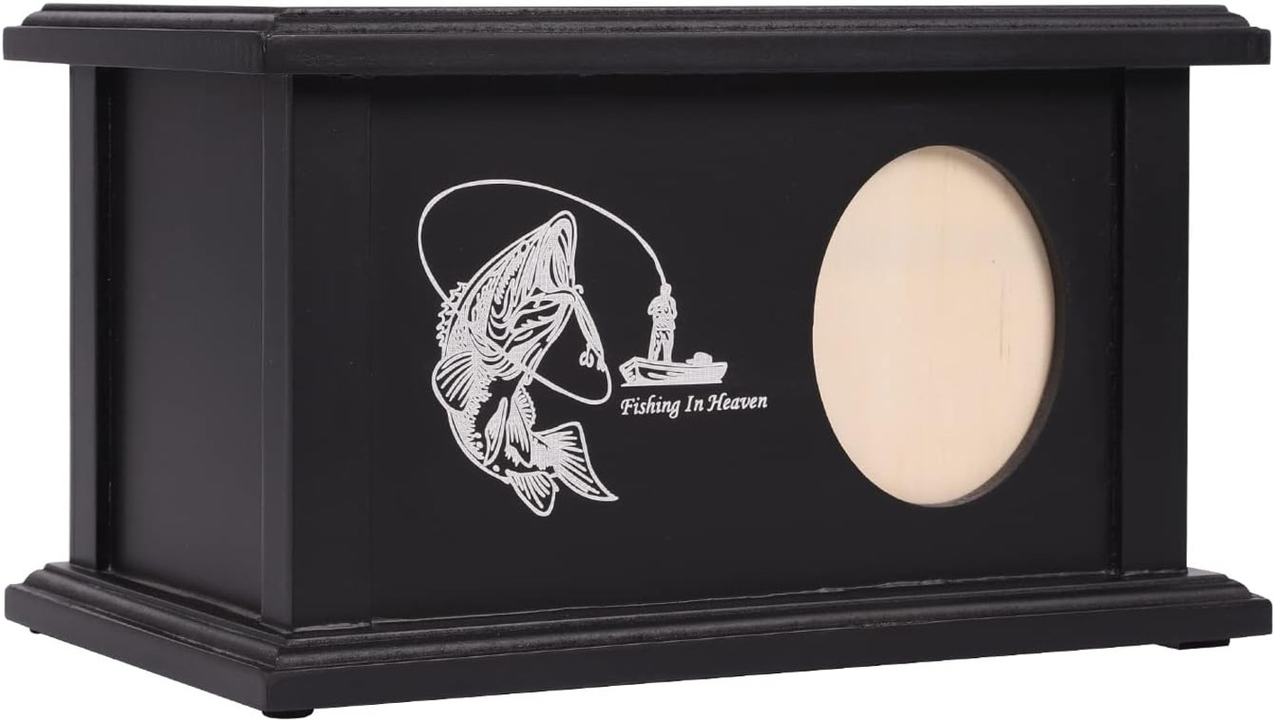 Wooden Urns for Human Ashes – Wood Cremation Urns Adult for Funeral, Burial or H