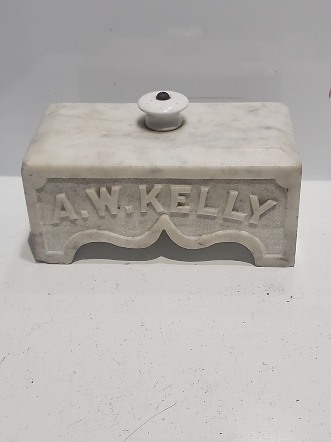 Marble Salesman Sample Concrete Casket Burial Vault