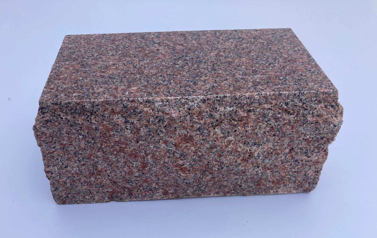 Granite Custom Engraved Footstone Cemetery Funeral Morning Rose 4x8x4″
