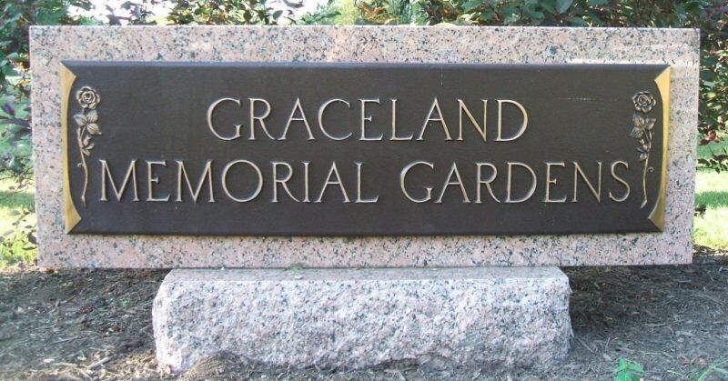 Two Cemetery Plots Located at Graceland Memorial Gardens in Milford, Ohio