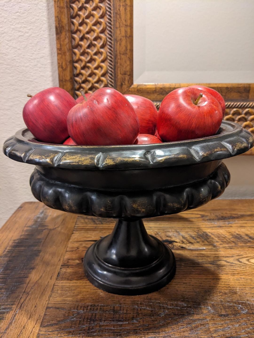 Urns with Apples-15″H X 12″ Bronze
