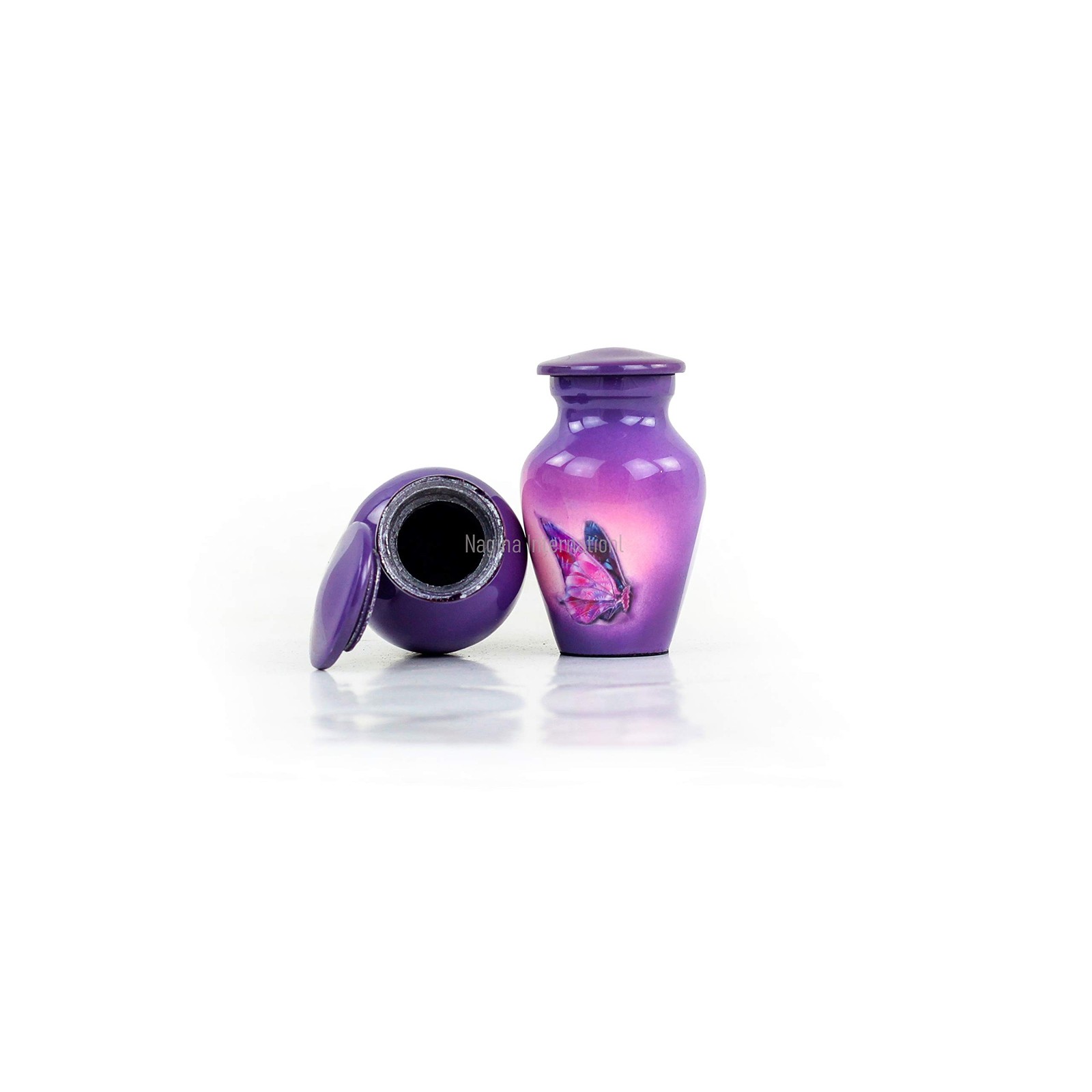 Keepsake Urns Small for Human Ashes Set of 4 | Mini Funeral Cremation Pot wit…