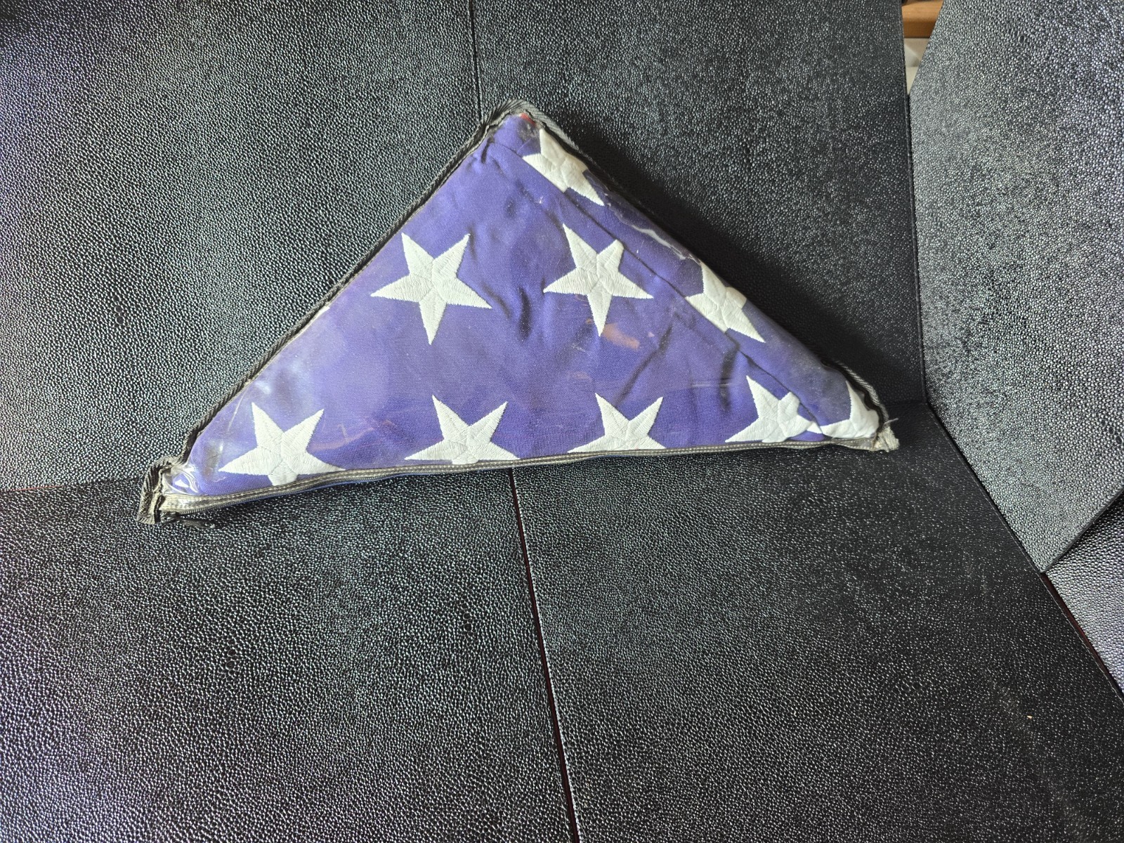 U.S. Flag in original plastic wrap