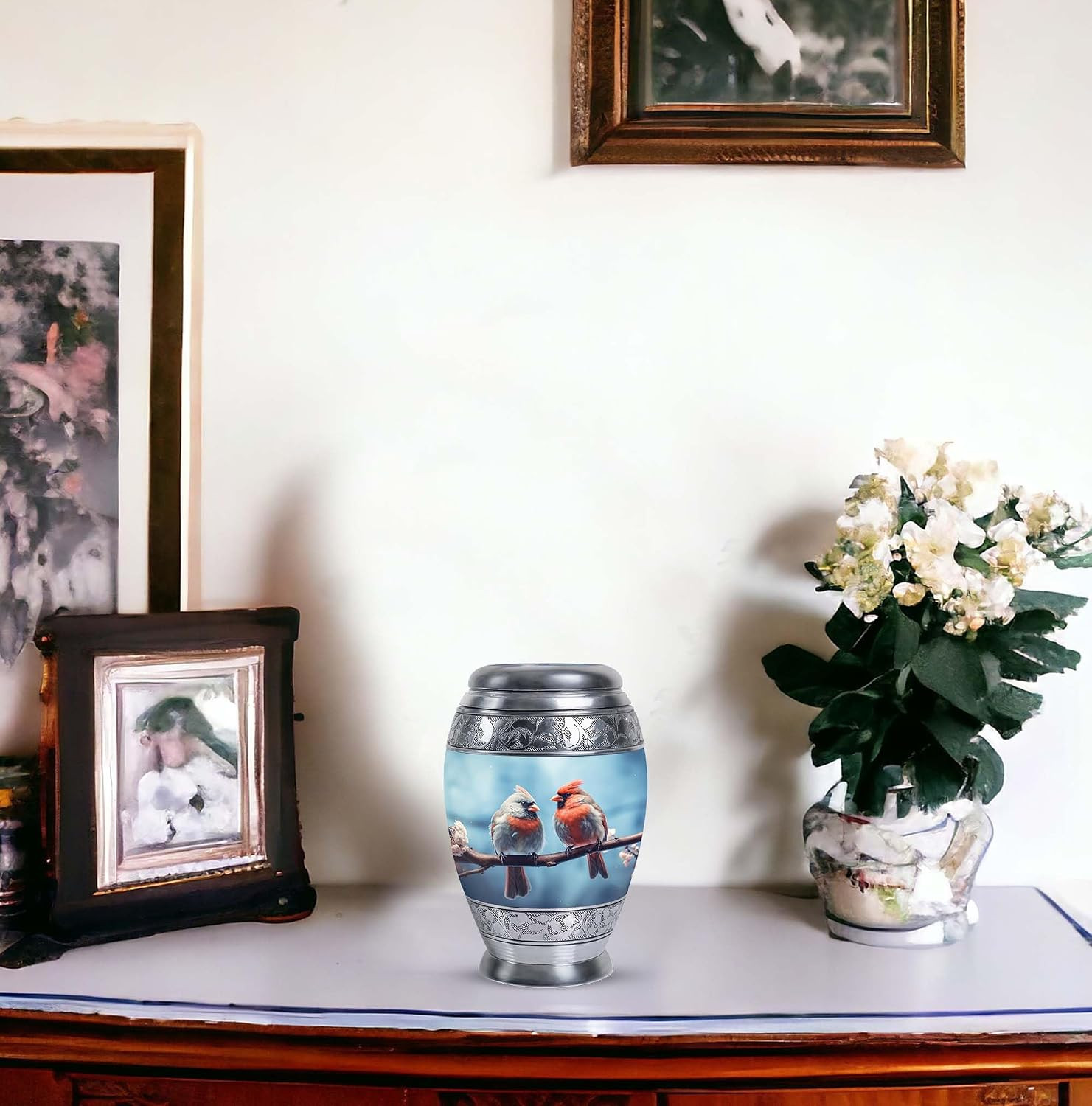 Cardinal Spring Meeting – Mini Urns for Ashes – Small Urns for Mom & Dad – Littl