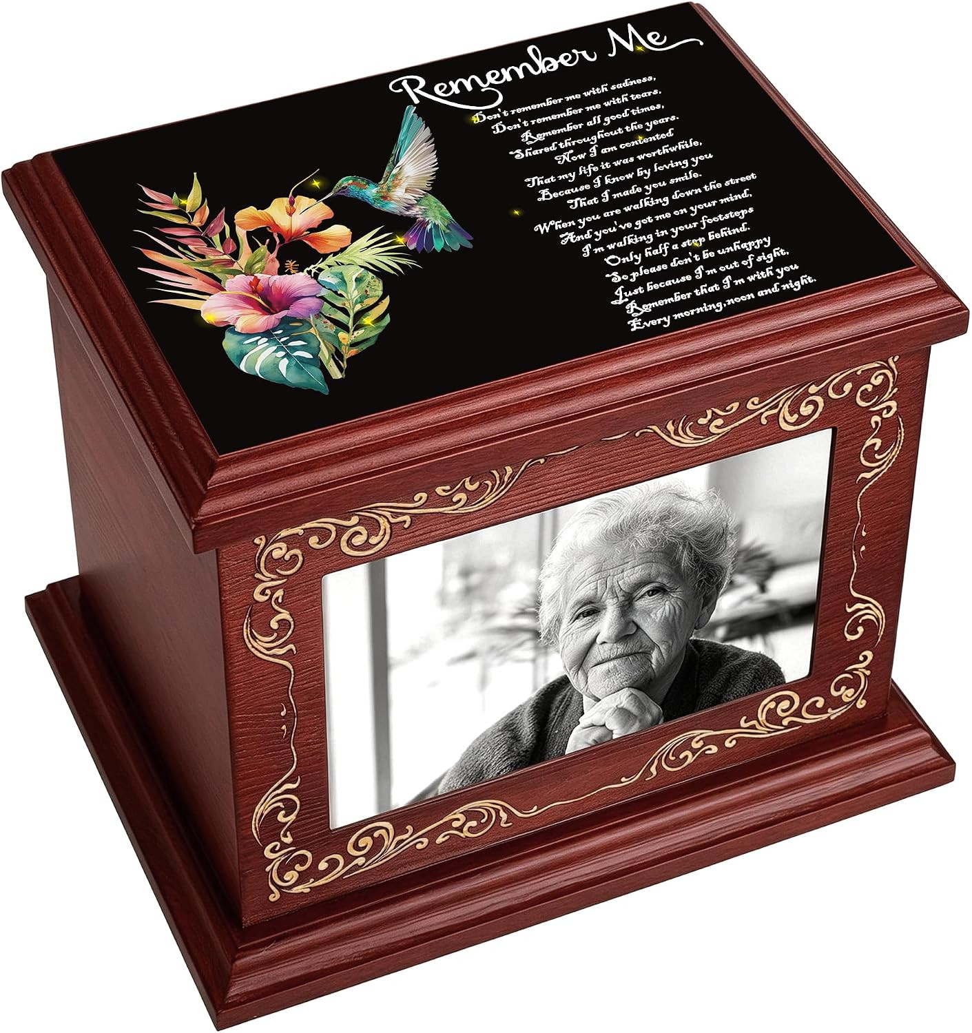 Cremation Urns for Human Ashes Adult Male or Female, Funeral Memorial Urns for A