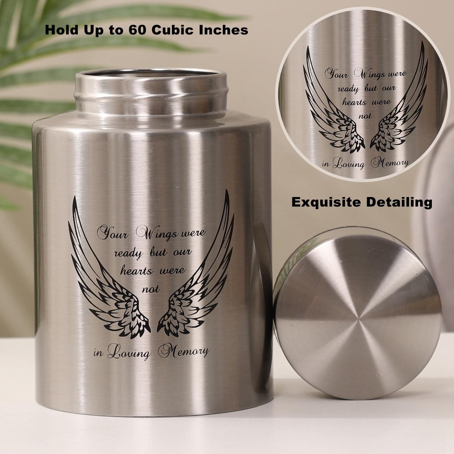 Medium Urns for Human Ashes Up to 60 Cubic Inches Medium Sized Urns for Ashes