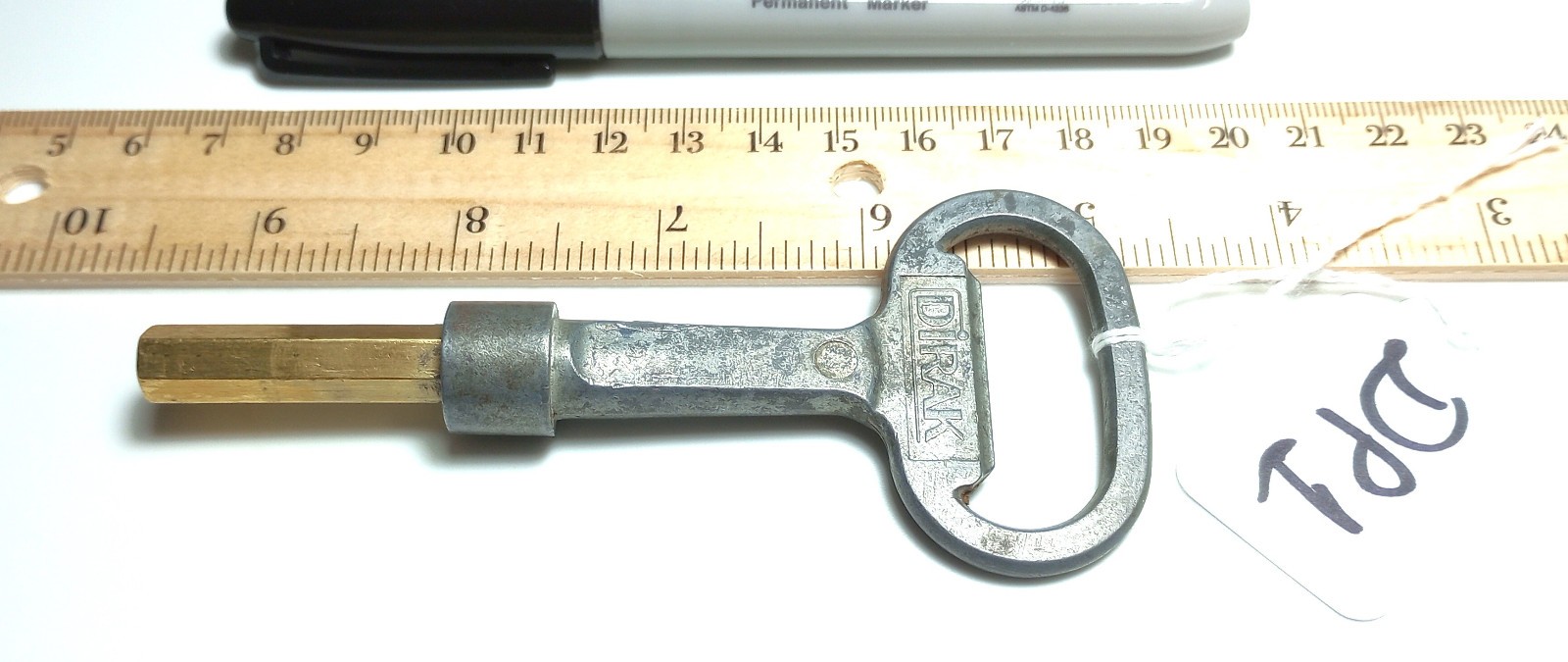 Dirak Pocket Casket Key / Coffin Key / Bottle Opener