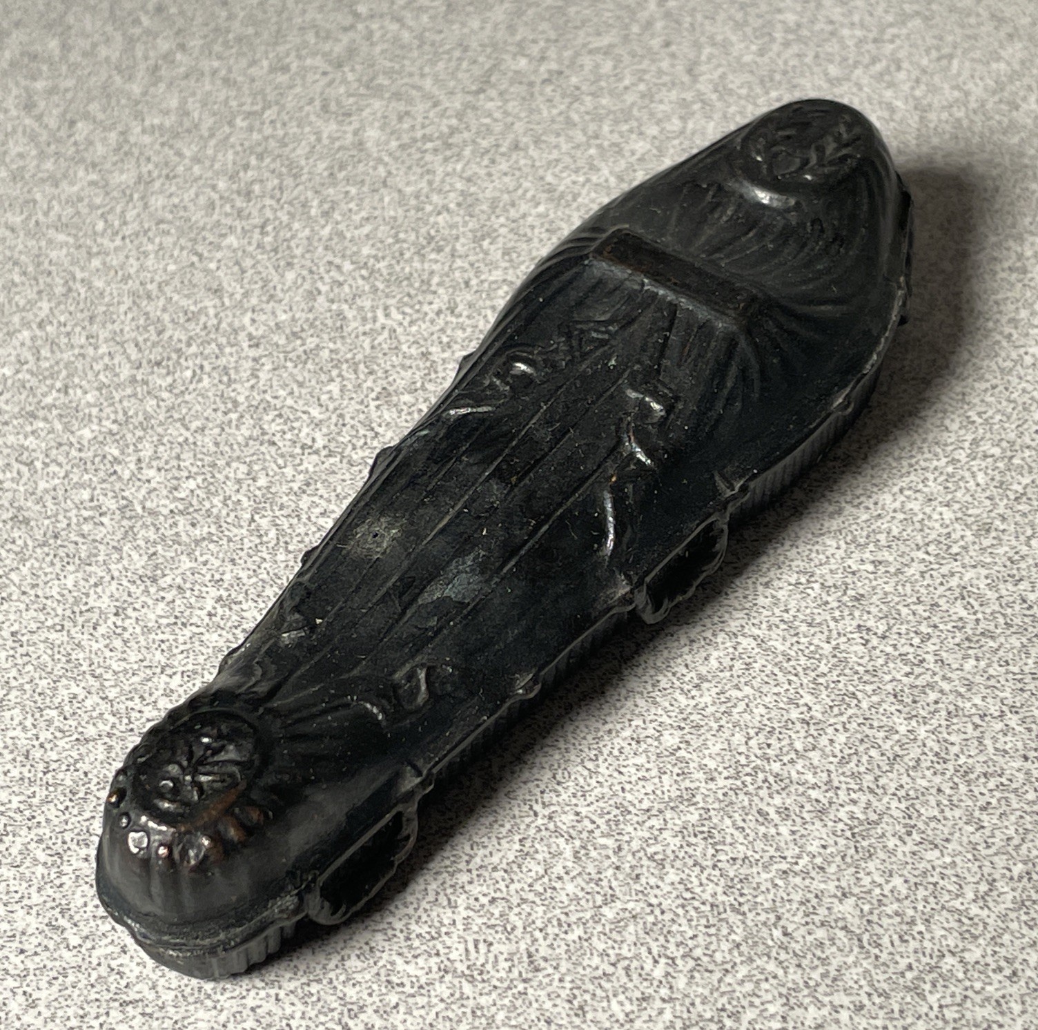 Circa 1853 Crane & Breed Ever-Seal Casket Coffin Promo Paperweight Cincinnati Oh