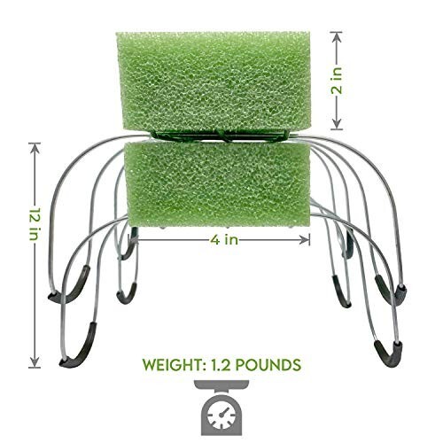 2 Pack 12 Inch Wire Rustproof Galvanized Gravestone Saddle Cemetery Headstone