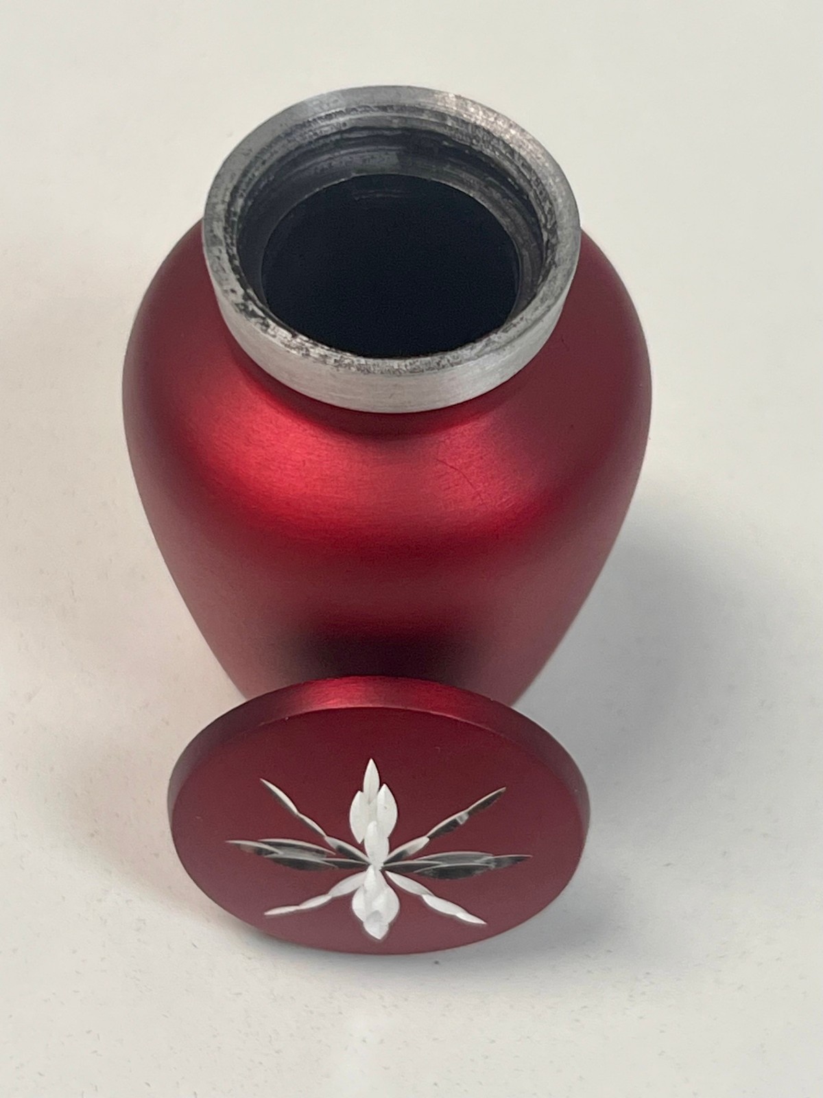 Keepsake Company Red Angel Wings Mini Cremation Urn KC15550-T Keepsake