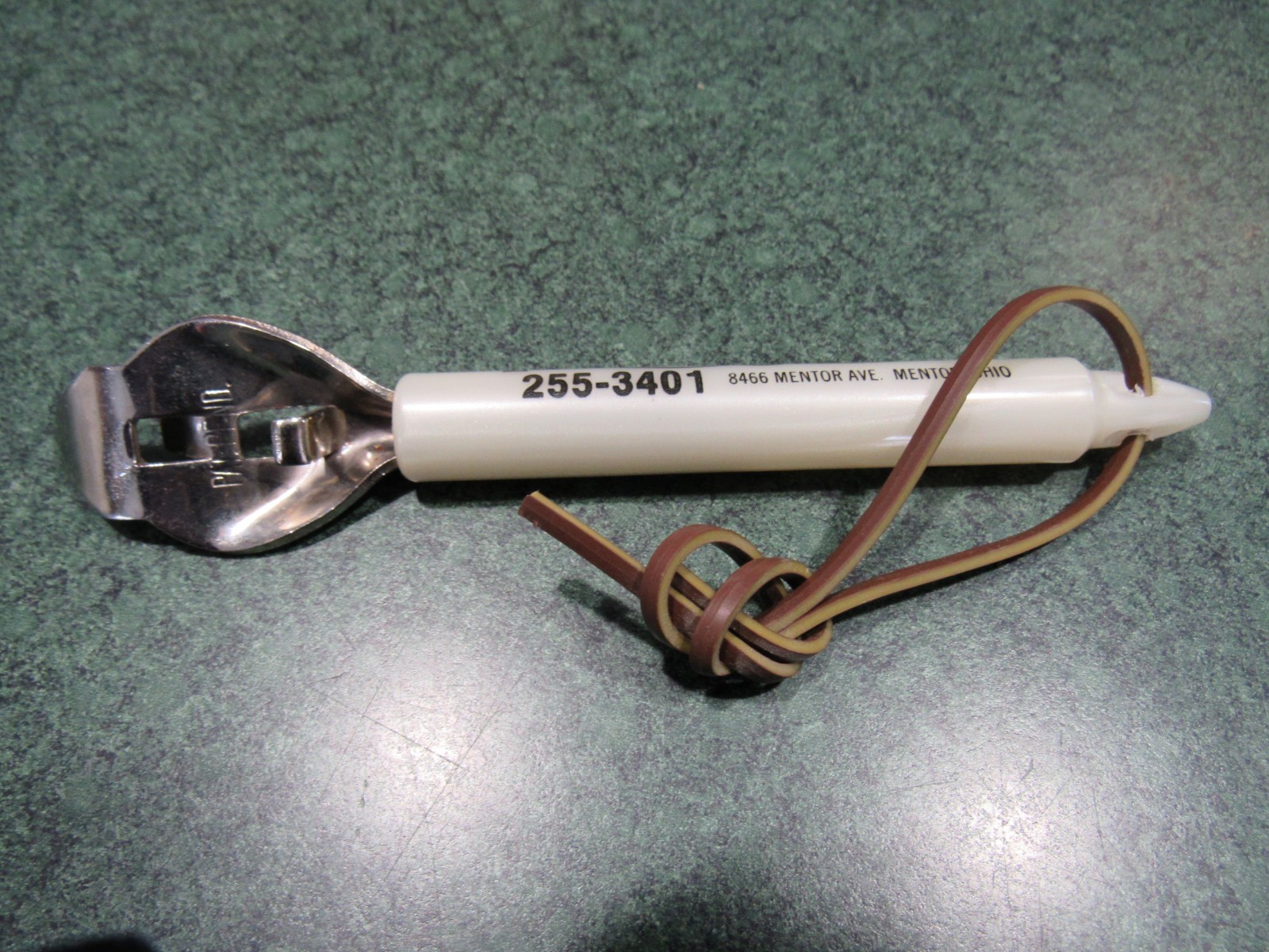 VINTAGE ORIGINAL BRONNER FUNERAL HOME BOTTLE OPENER MENTOR, OHIO