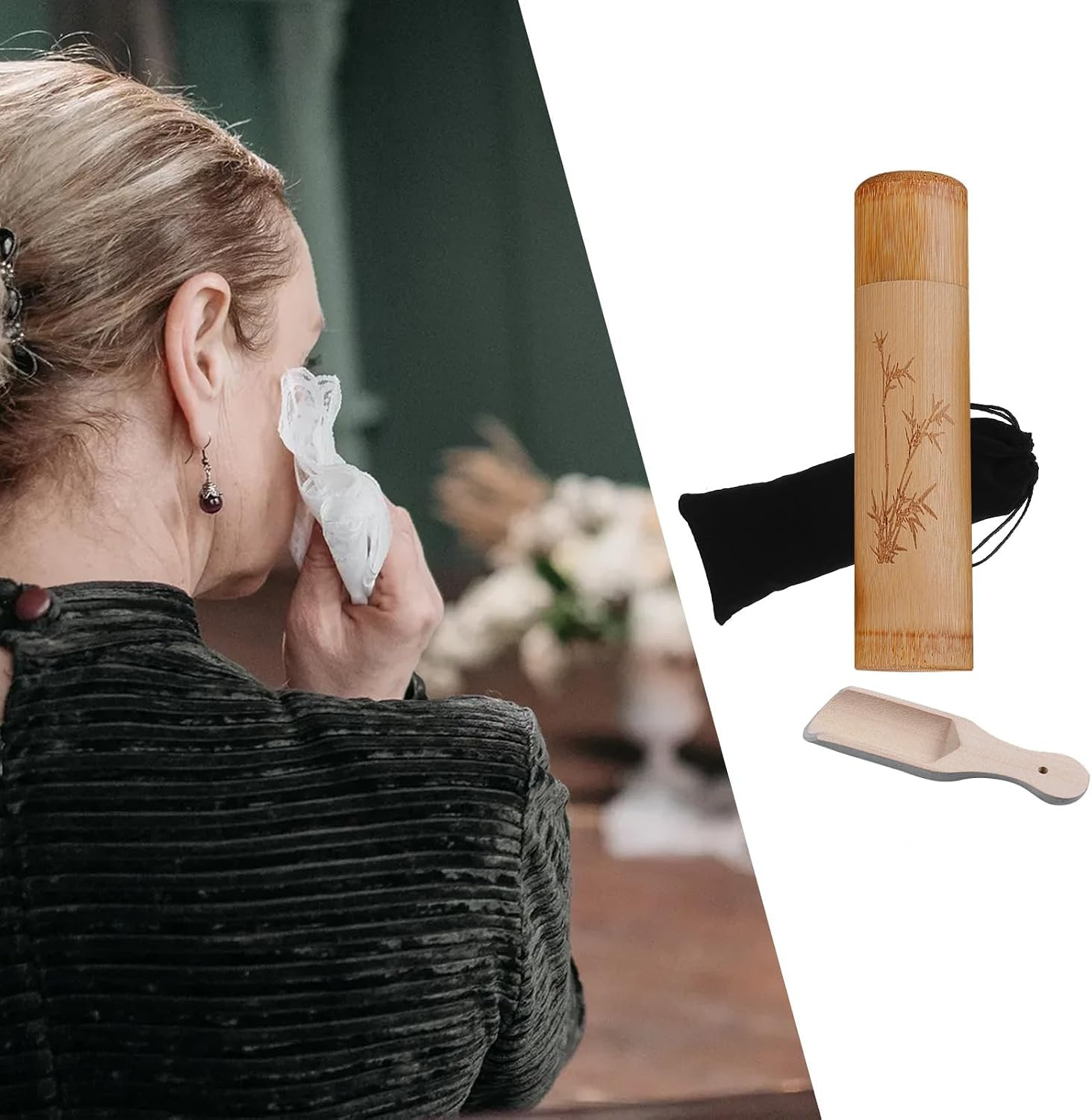 4 Set Scattering Tubes for Human Ashes Biodegradable Urn for Human Ashes Small C