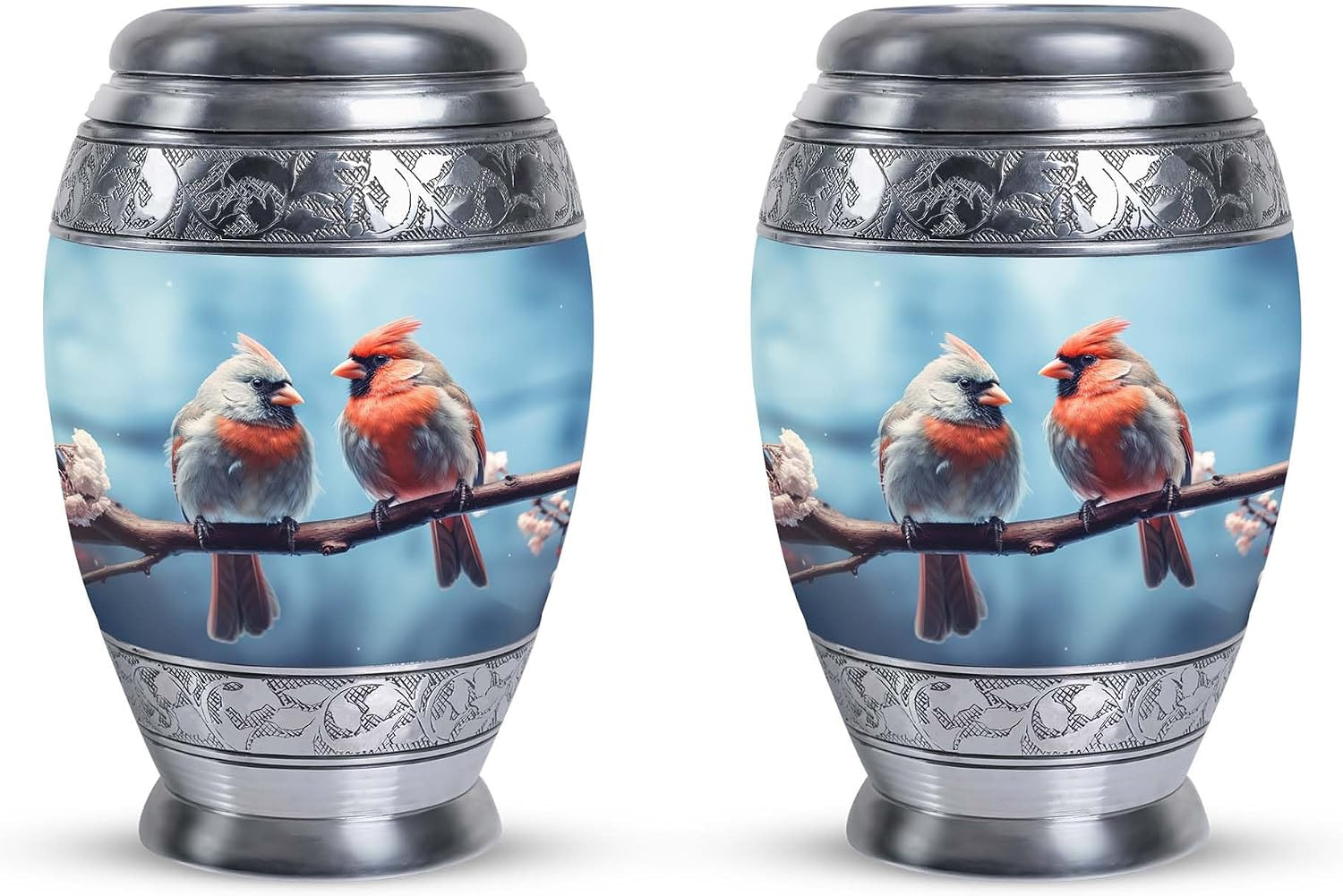 Cardinal Spring Meeting – Mini Urns for Ashes – Small Urns for Mom & Dad – Littl