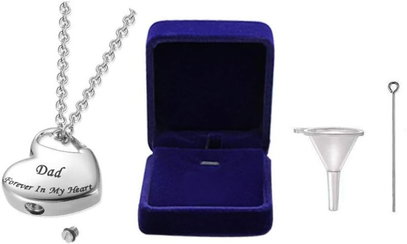 Durable 316L Stainless Steel Ashes Necklace – Perfect for Cherished Memories