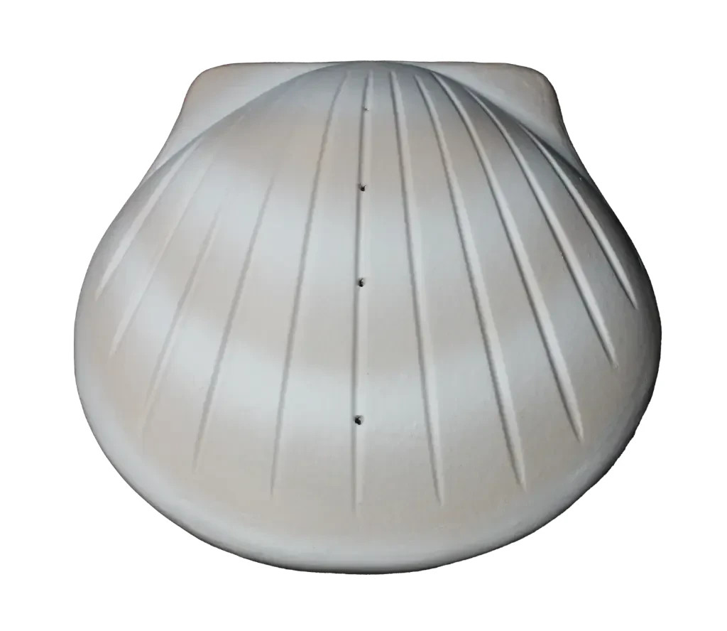 Biodegradable Sand Shell Adult/Companion Funeral Cremation Urn, 400 Cubic Inches