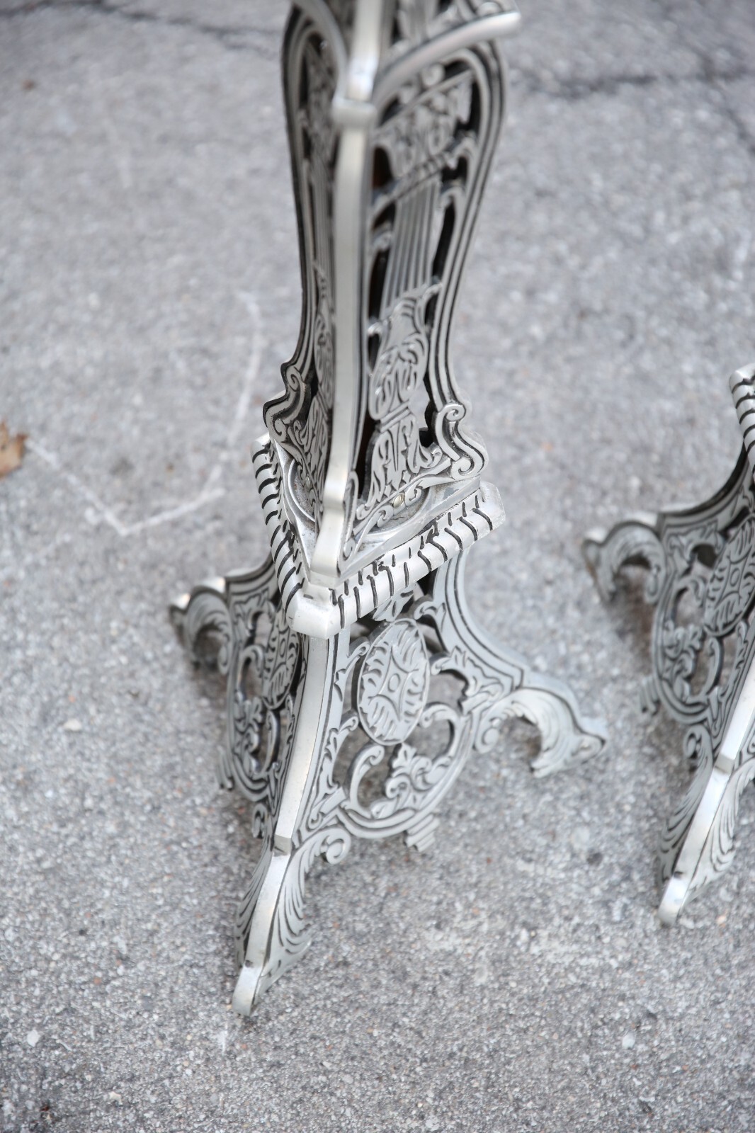 Vintage Funeral Candle Holders Gothic Floor Stands Candelabra Oddity Antique