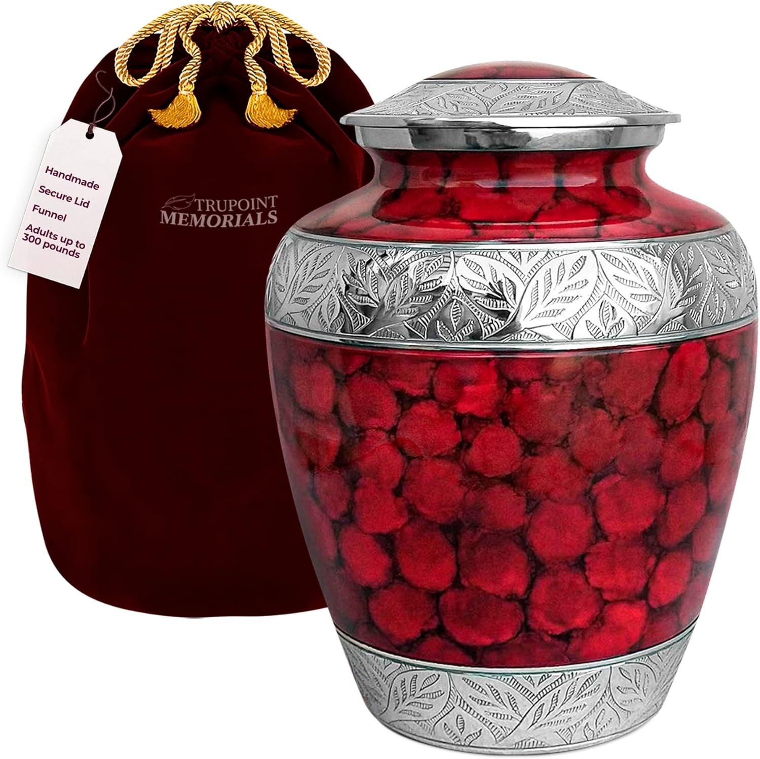 Extra Large Cremation Urn for Ashes, 300 lbs Capacity