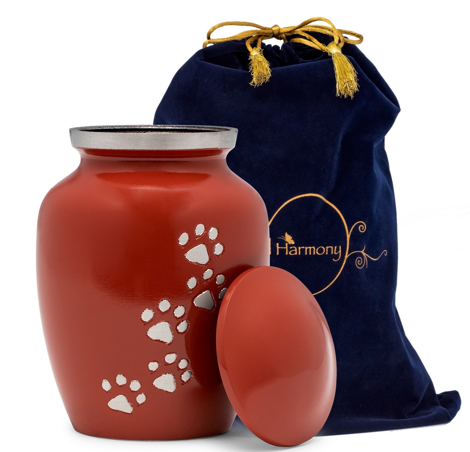 Eternal Harmony Cremation Urn for Pet Ashes |Urn Carefully Handcrafted – 6 Inch
