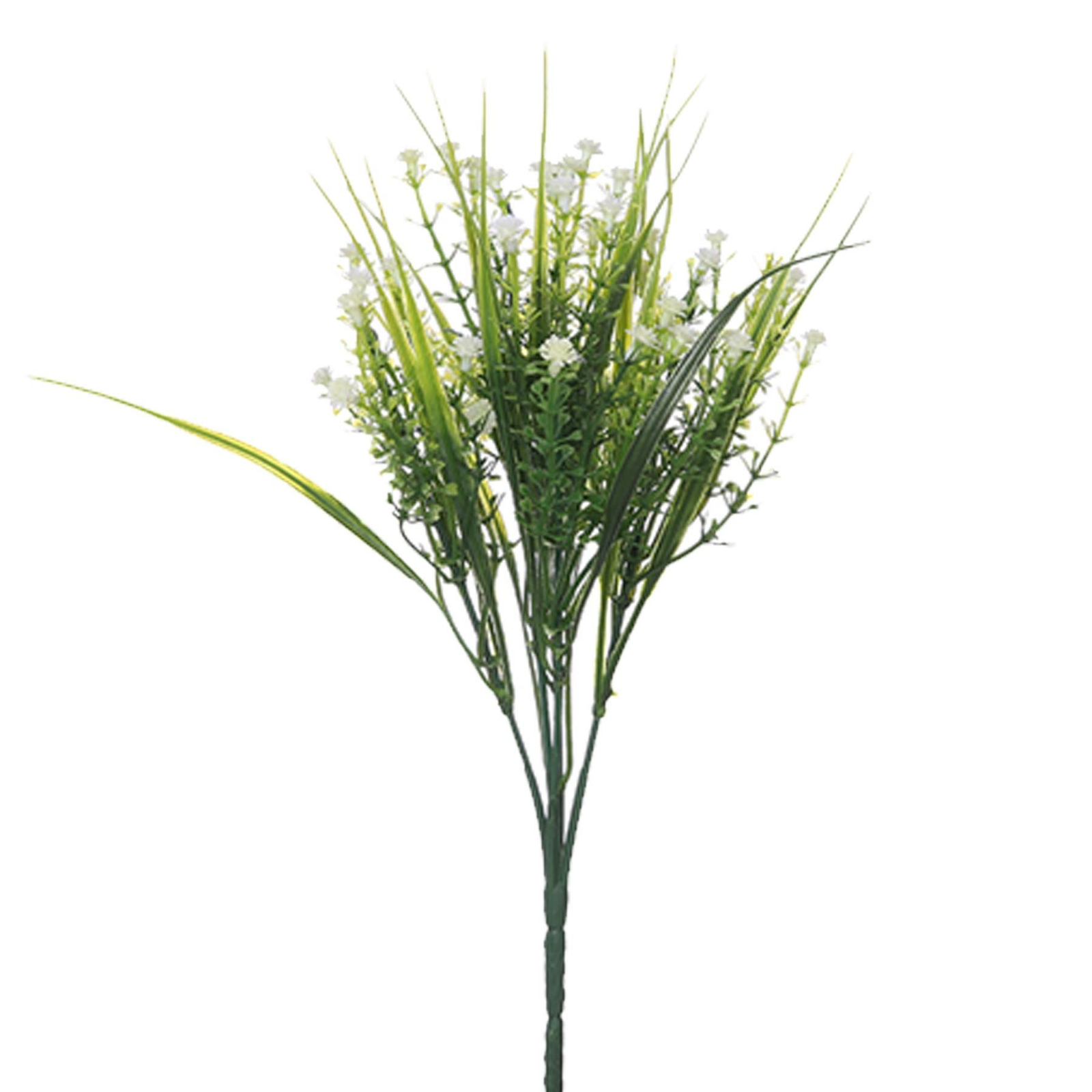 Artificial Mini Gyp Flowers for Wedding Valentines Memorial Graveside – White