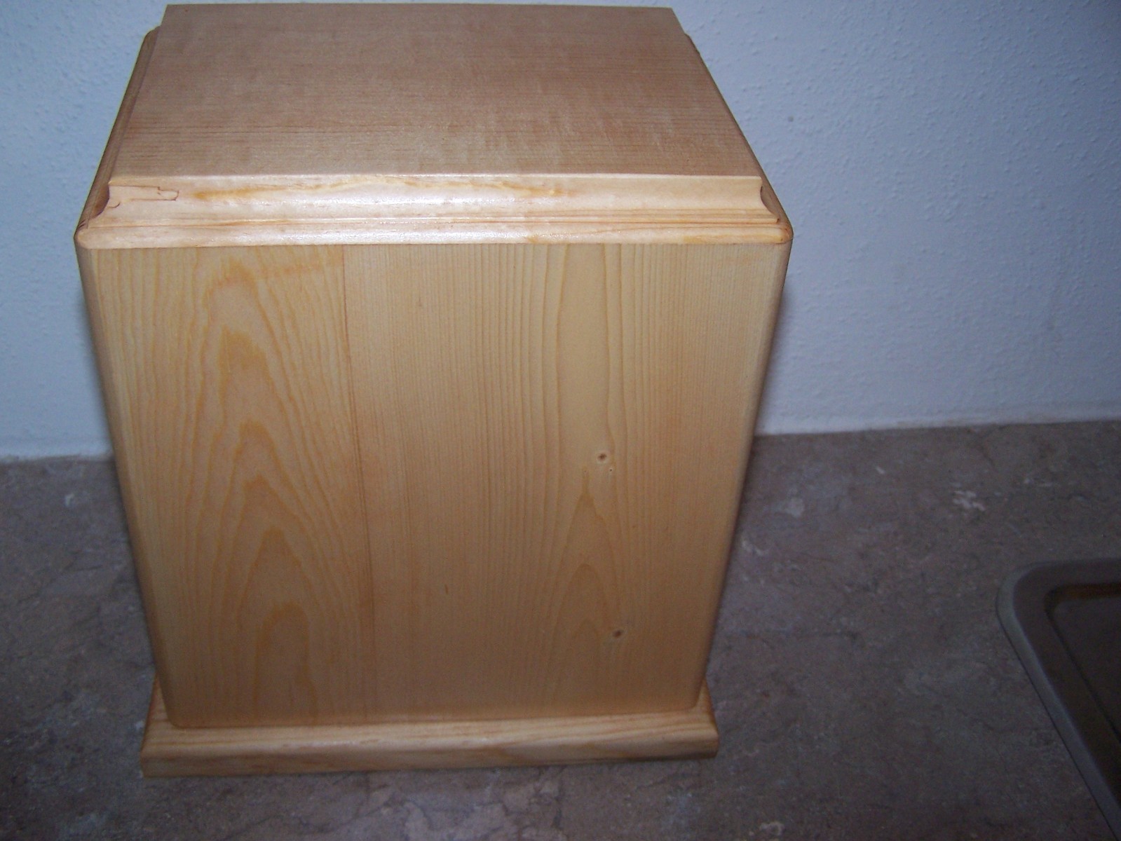 Pine Wood Adult Cremation Urn USA Made