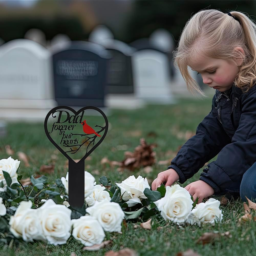 Grave Decorations for Cemetery, Cemetery Decorations for Grave Mom，Dad,Memorial