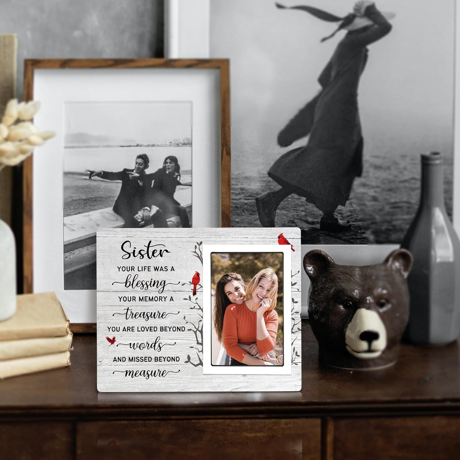 Memorial Gifts for Loss of Sister- Memorial Picture Frames – Sympathy Gifts for
