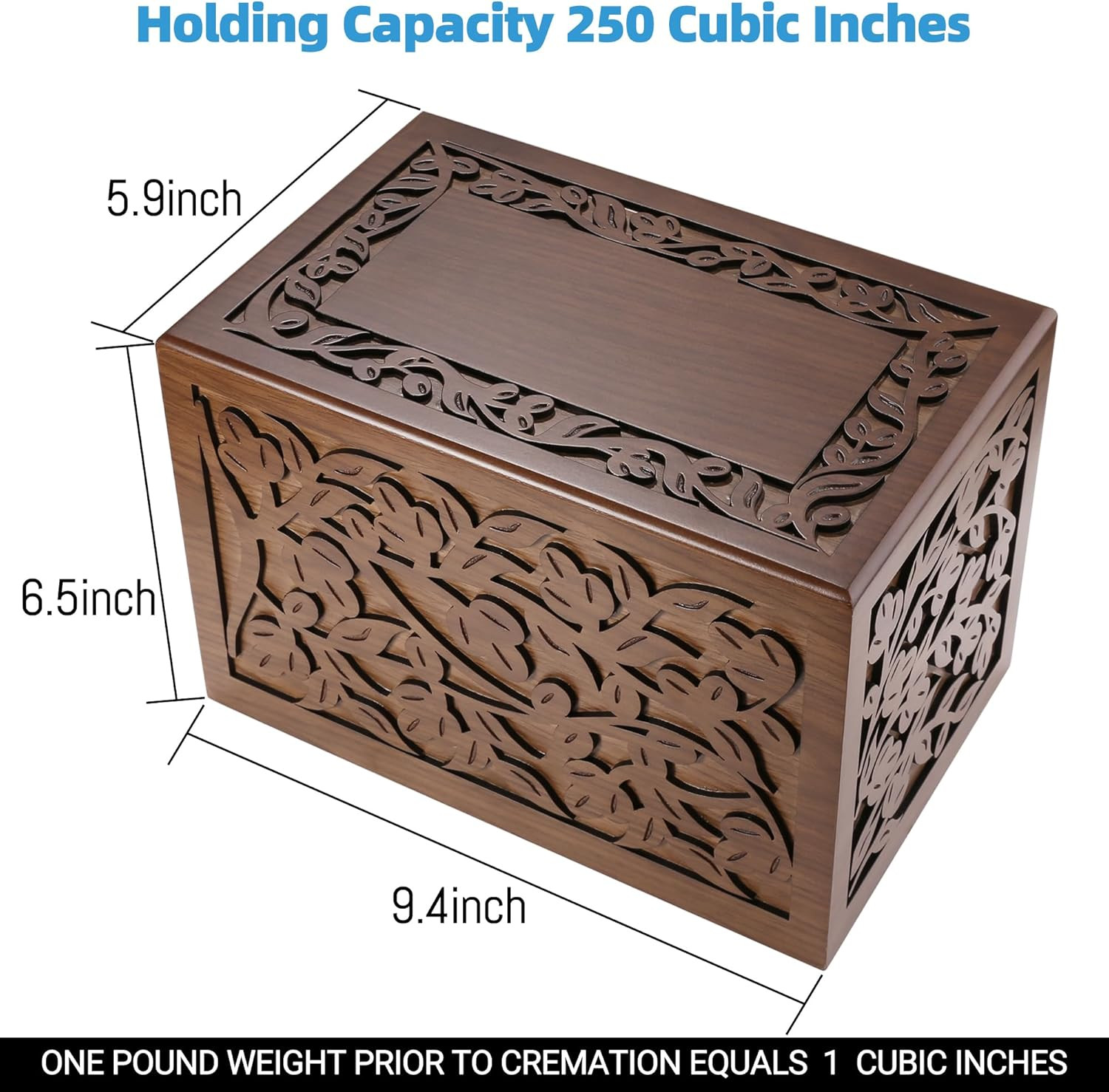 Cremation Urns for Human Ashes Adult Male or Female, Funeral Memorial Urns for A
