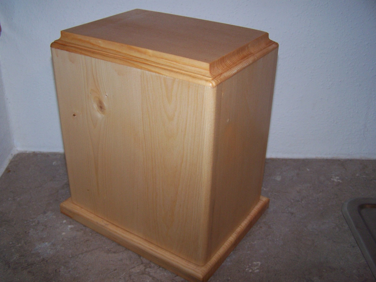 Pine Wood Adult Cremation Urn USA Made