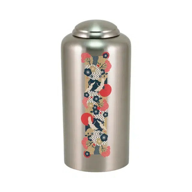 At Peace Memorials Large Pewter Enchanted Essence Cranes Cremation Urn