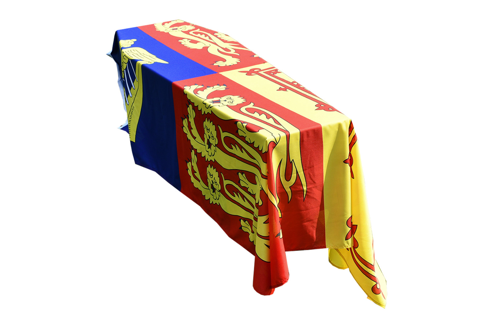 UK Royal Standard Flag Coffin Drape – Quick Dispatch