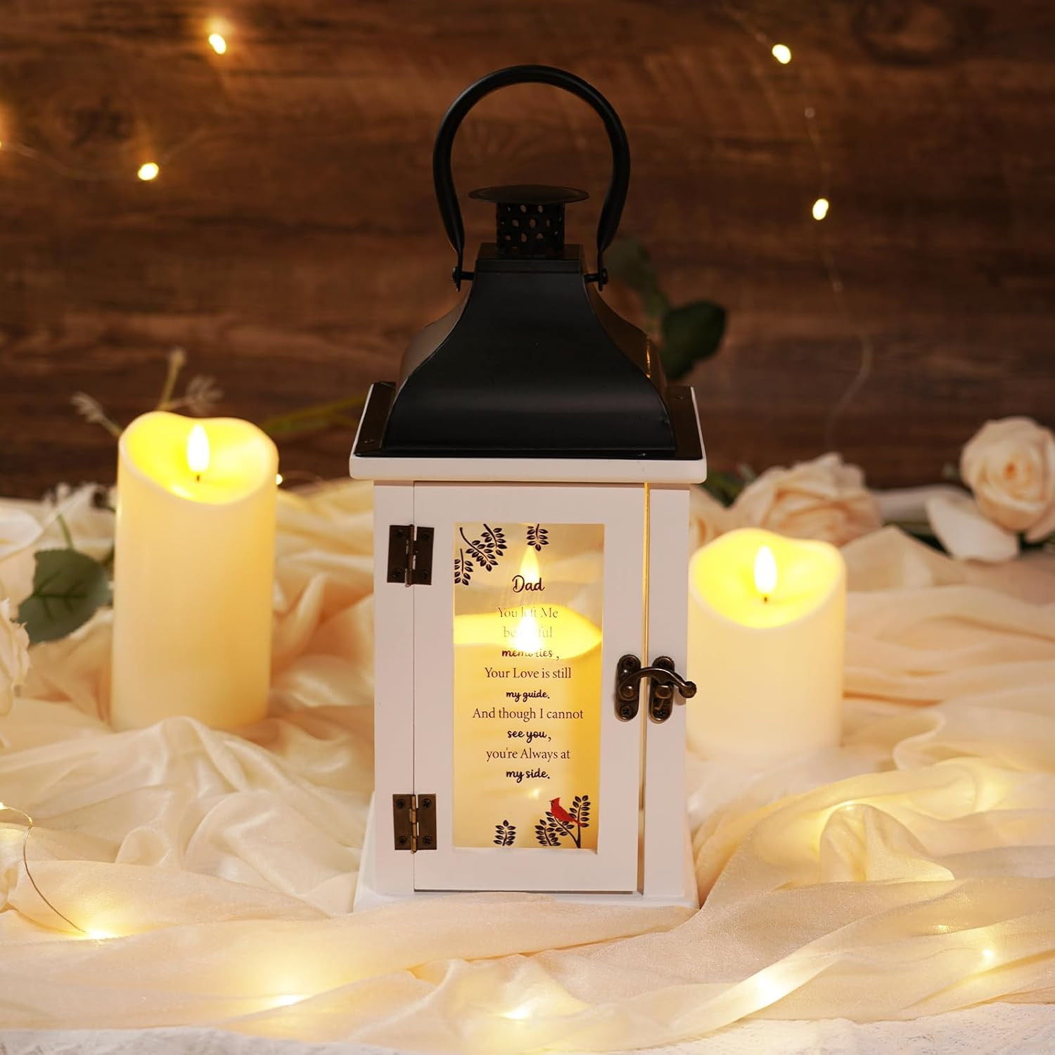 Homemory Memorial Lantern Bereavement Sympathy Gift for Loss of Loved One, Mothe