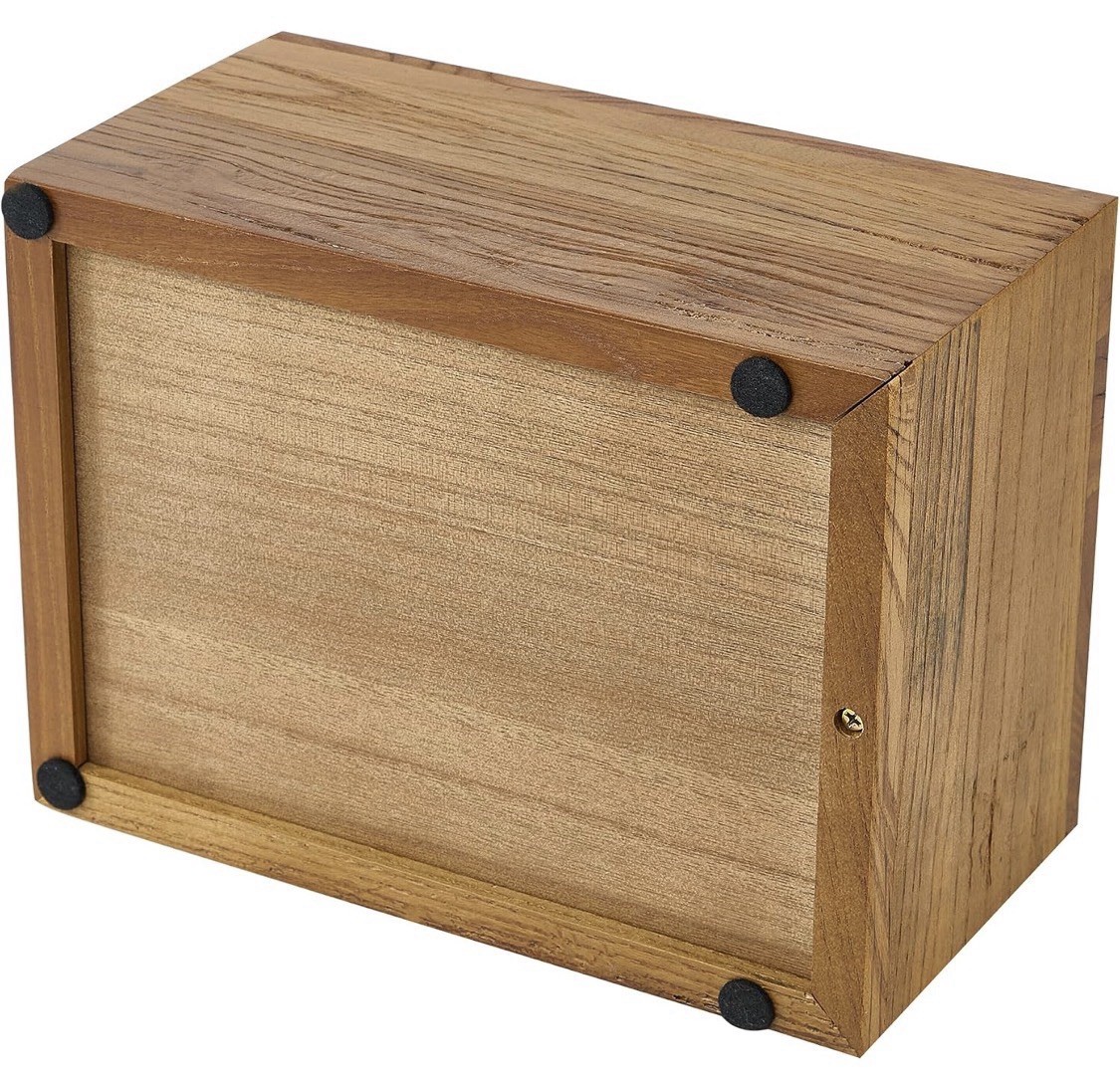 Rustic Barn Wood Cremation Urn Adult Human Ashes Solid Wood Burial Memorial Box