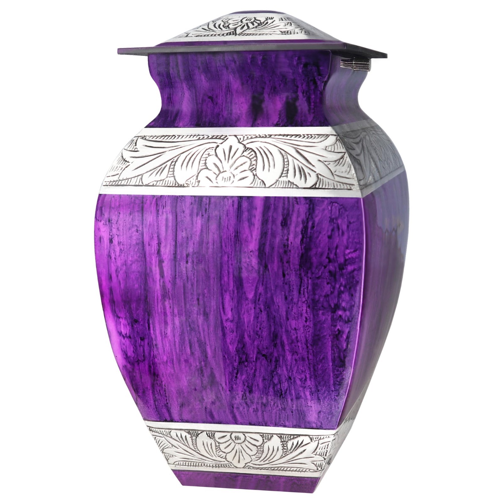 Naniurn Large Purple Cremation Urn for Men/Women Adult Ashes