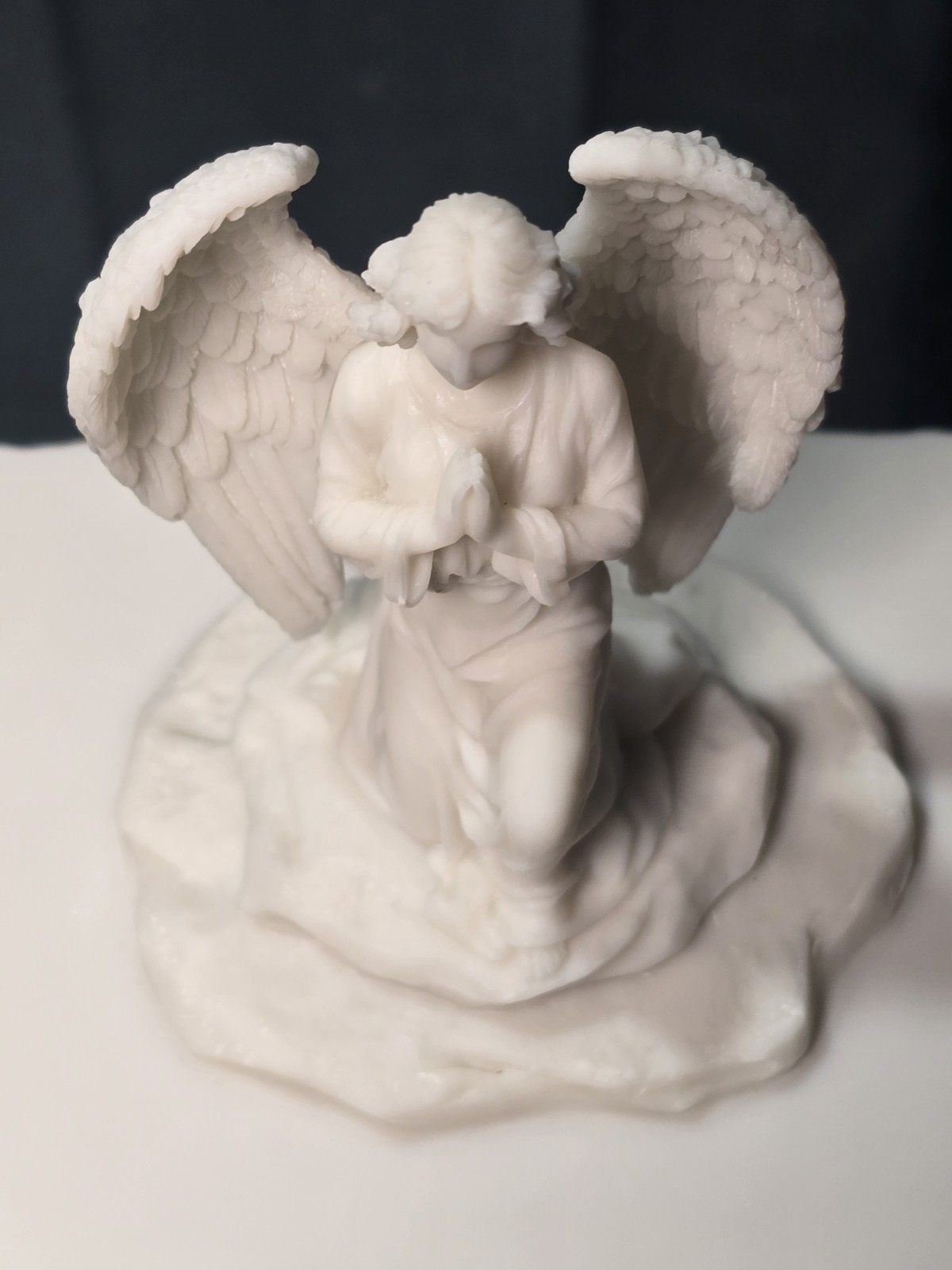 New Small Cast Composite Serene Angel Cremation Urn For Human Ashes