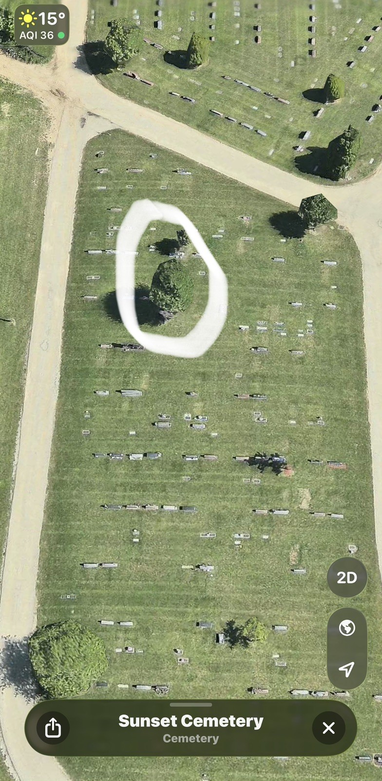 Plot for sale at Sunset Cemetery In Galloway, Ohio