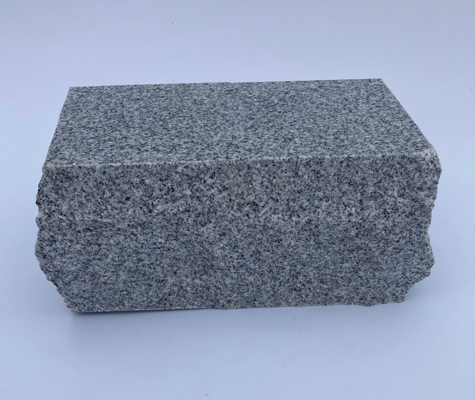 Granite Custom Engraved Footstone Cemetery Funeral Gray 4x8x4″