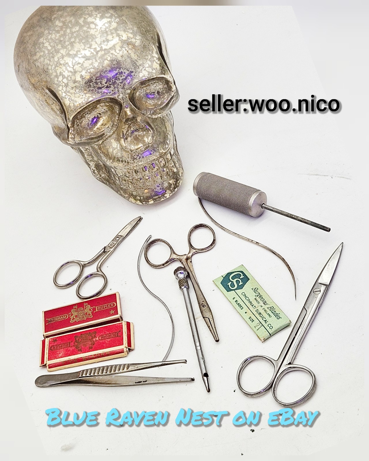 Embalming Vintage Funeral Mortuary Supply Death Mortician Oddities Misc. Tool