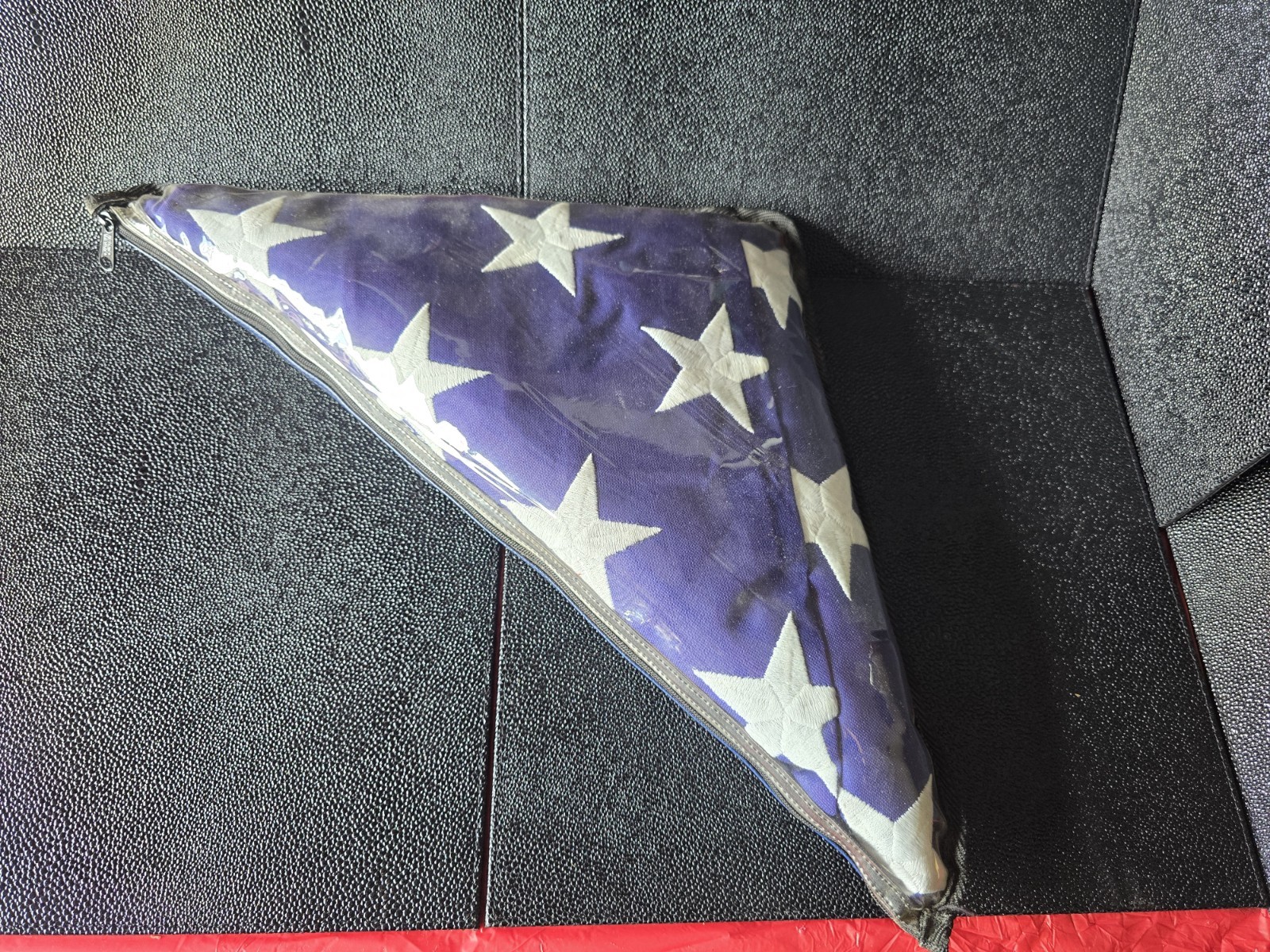 U.S. Flag in original plastic wrap