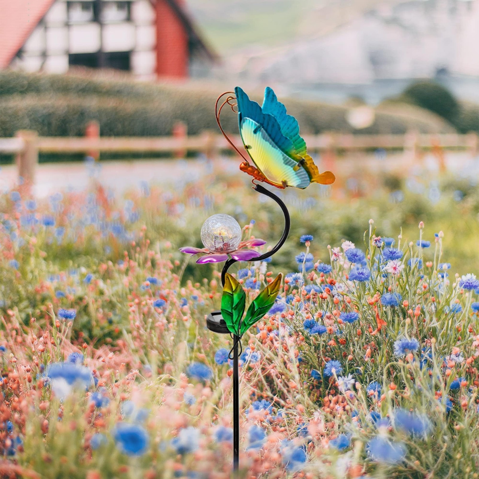 Solar Butterfly Garden Lights – Outdoor Decor for Patios and Yards